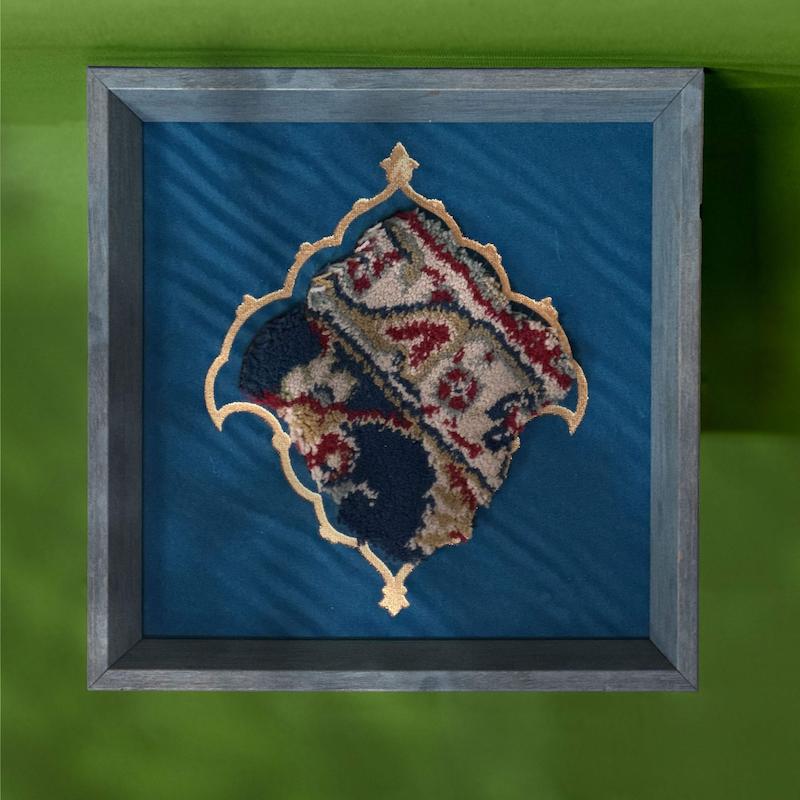 تابلو فرش حرم «زرین» - تصویر 4