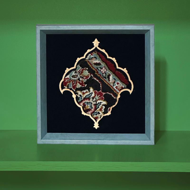 تابلو فرش حرم «زرین»