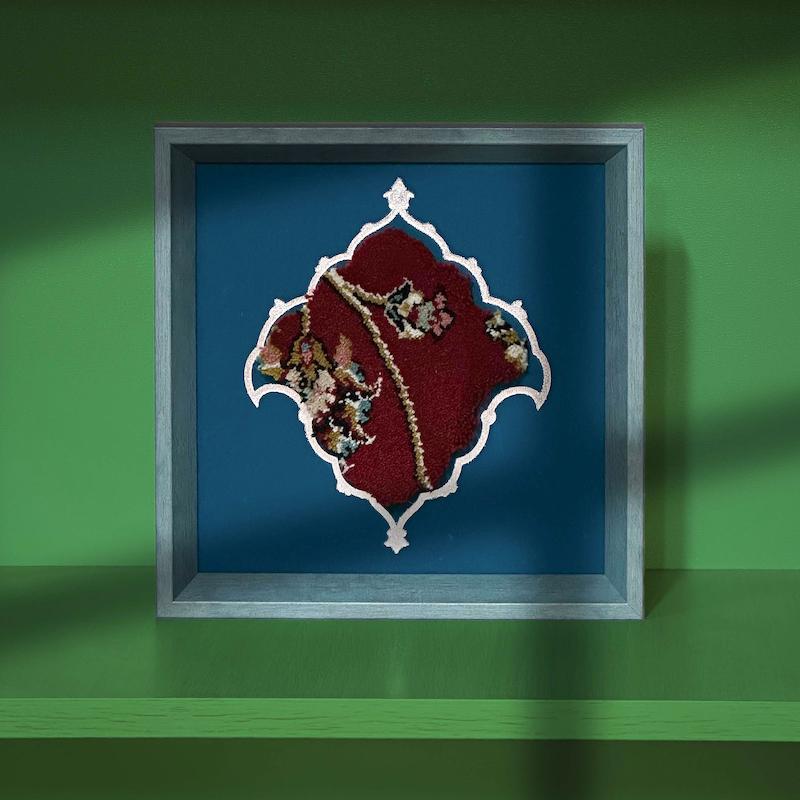 تابلو فرش حرم «زرین» - تصویر 3